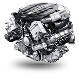 BMW TwinPower Turbo 8-Zylinder Benzinmotor im BMW X6 xDrive50i